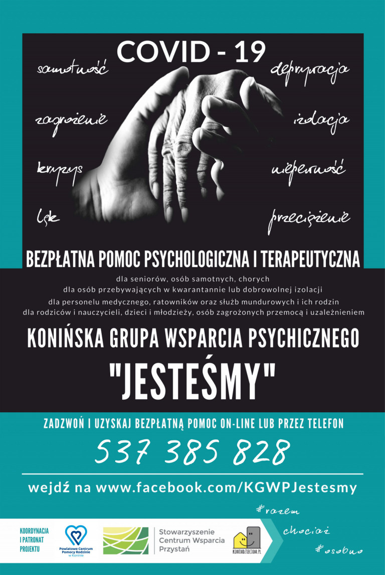 Bezpłatna pomoc psychologiczna i terapeutyczna